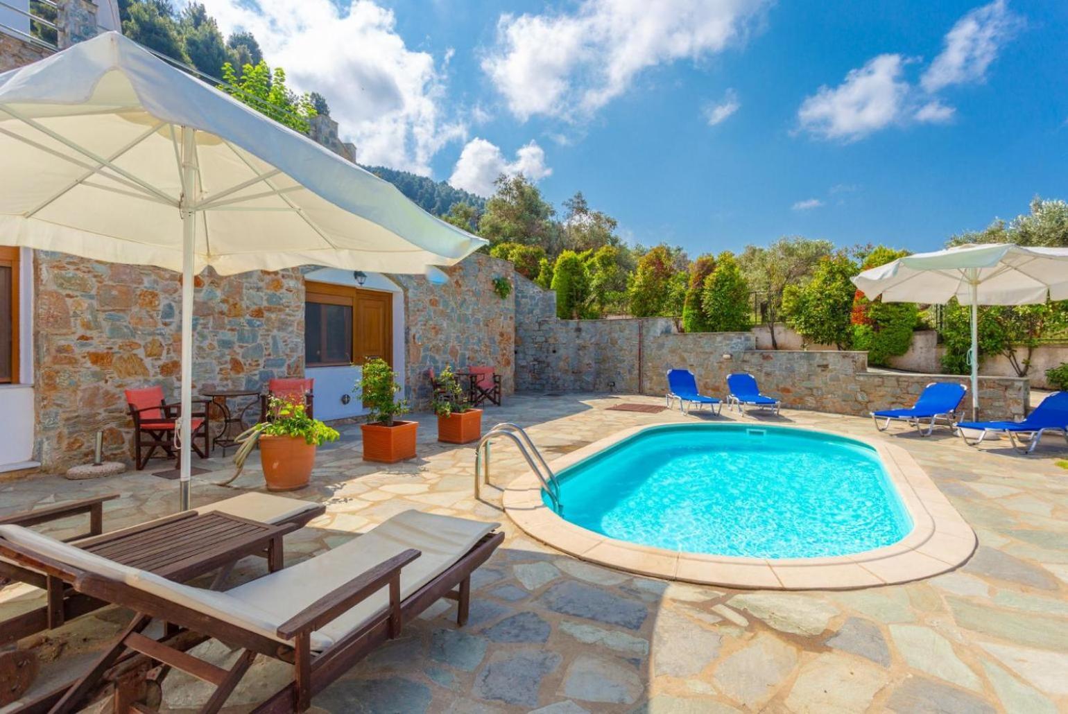 Villa Katerina Panormos  Ngoại thất bức ảnh